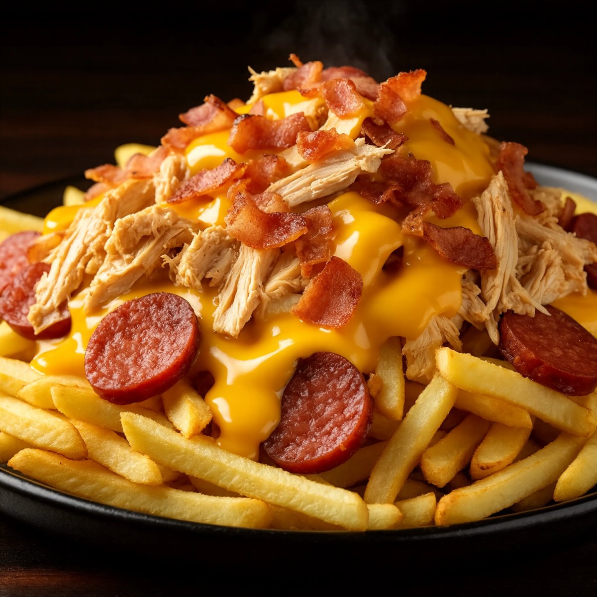 Batata Cheddar e Bacon